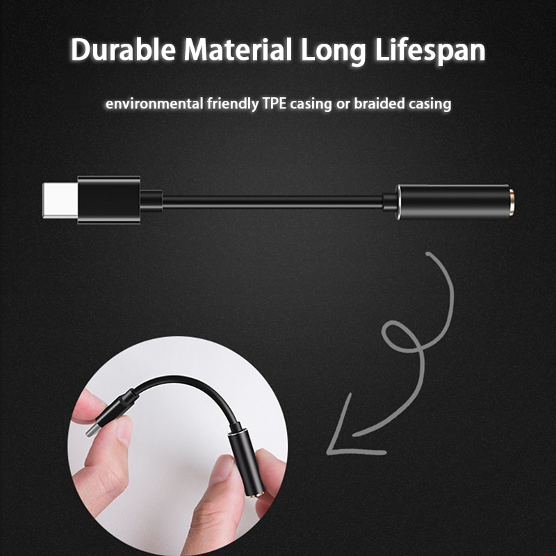 USB C To 3.5mm Adapter Audio Converter USB C To 3.5mm Adapter Audio Converter