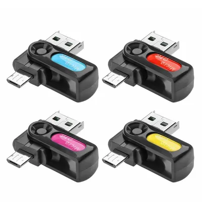 USB Card Reader 2-in-1 Adapter USB Card Reader 2-in-1 Adapter