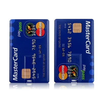 USB Compatible Credit Card Flash Drive
