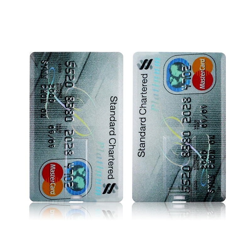 USB Compatible Credit Card Flash Drive