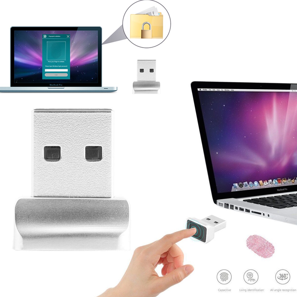 USB Fingerprint Reader Easy Log-in USB Fingerprint Reader Easy Log-in