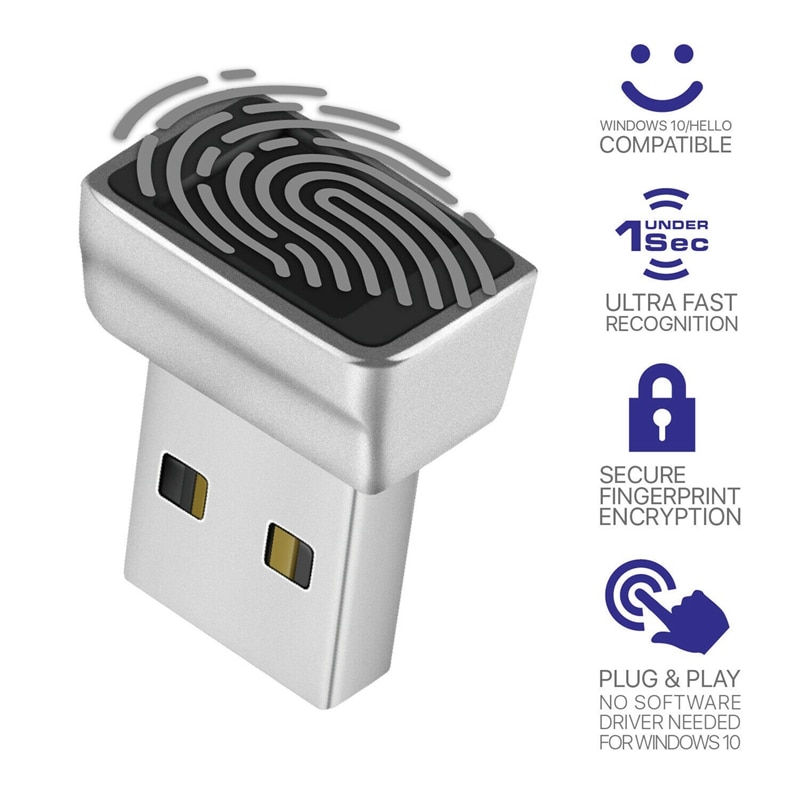 USB Fingerprint Scanner for Laptop and PC USB Fingerprint Scanner for Laptop and PC