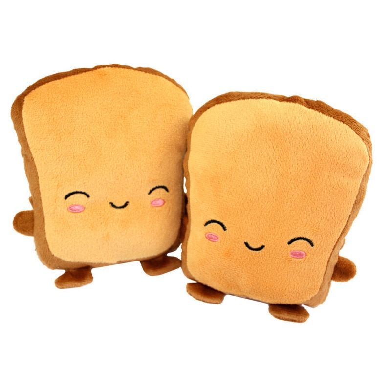 USB Hand Warmer Bread Toast Gloves