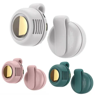 USB Hanging Neck Fan Girl Portable Mute Mini Clip Leafless Hanging Waist Electric Fan USB Hanging Neck Fan Girl Portable Mute Mini Clip Leafless Hanging Waist Electric Fan