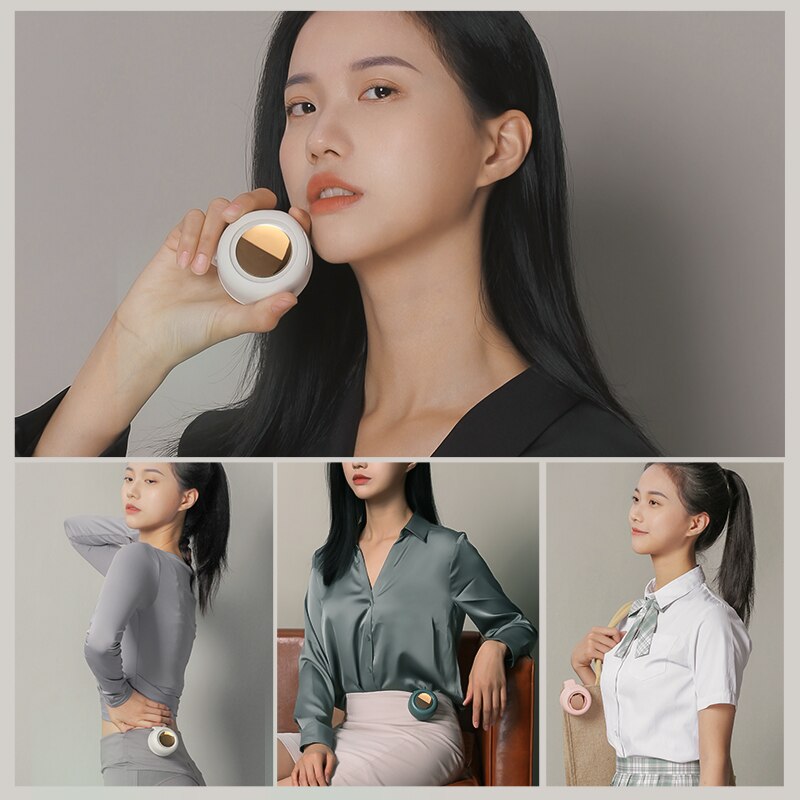 USB Hanging Neck Fan Girl Portable Mute Mini Clip Leafless Hanging Waist Electric Fan USB Hanging Neck Fan Girl Portable Mute Mini Clip Leafless Hanging Waist Electric Fan