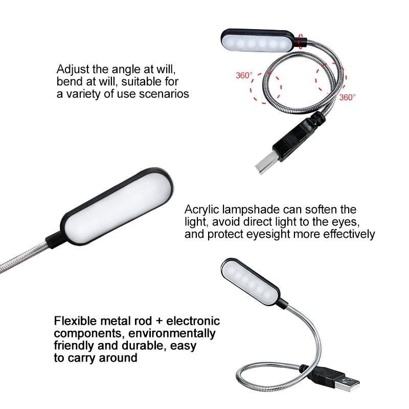 USB Lamp LED Reading Light USB Lamp LED Reading Light