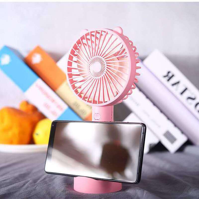 USB Mini Handheld Fan Outdoor Mini Creative Desktop Office Mute Charging Portable Handheld Fan