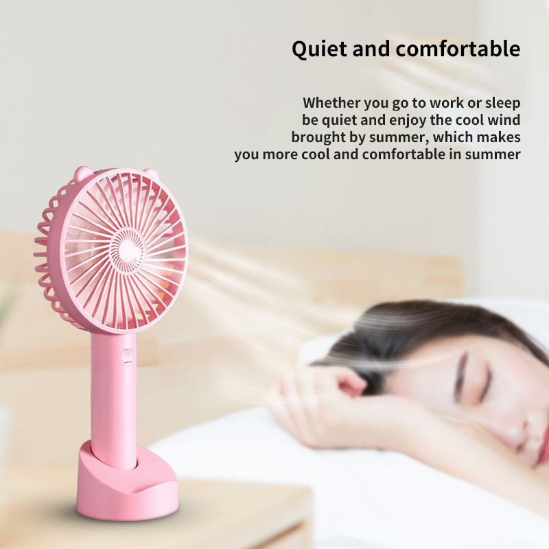 USB Mini Handheld Fan Outdoor Mini Creative Desktop Office Mute Charging Portable Handheld Fan