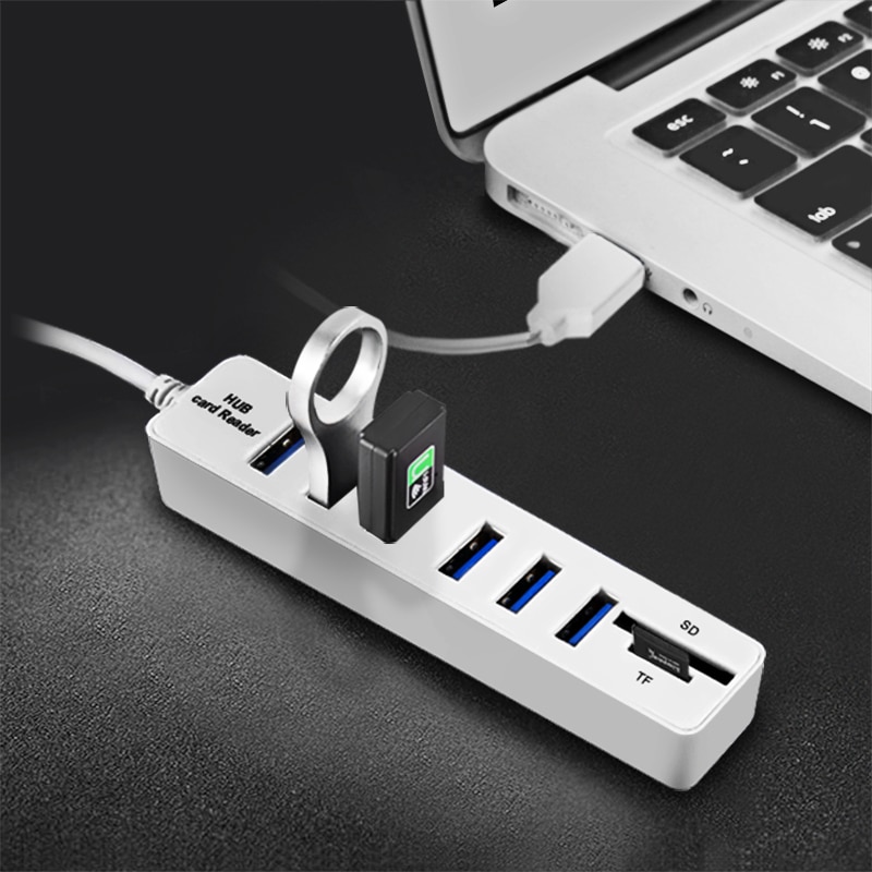 USB Port Hub and Card Reader USB Port Hub and Card Reader