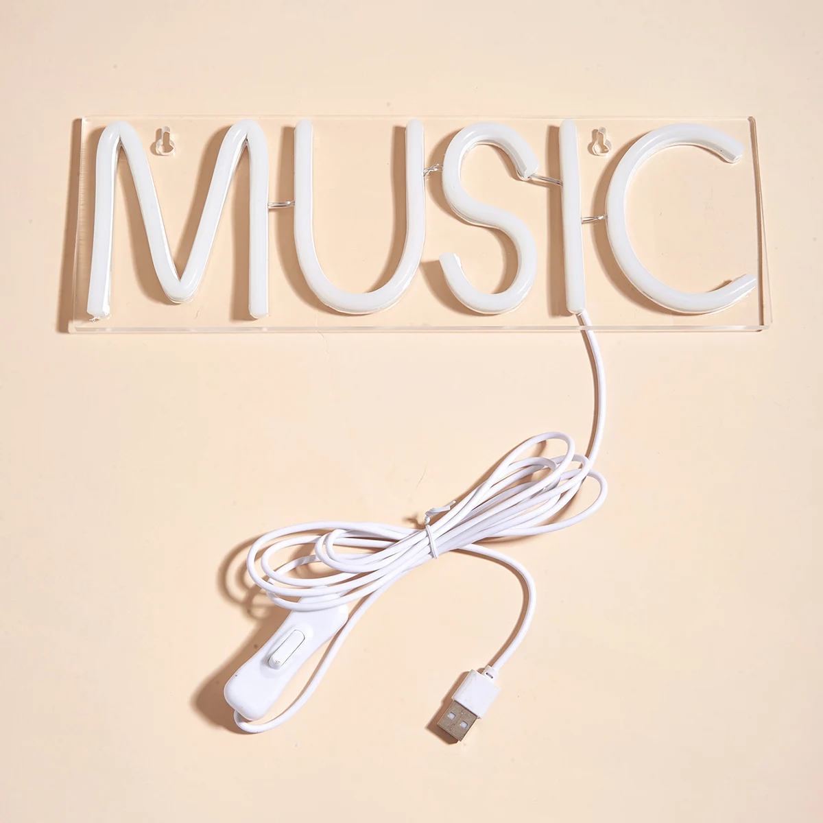 USB Powered Multi-colored Music Neon Sign