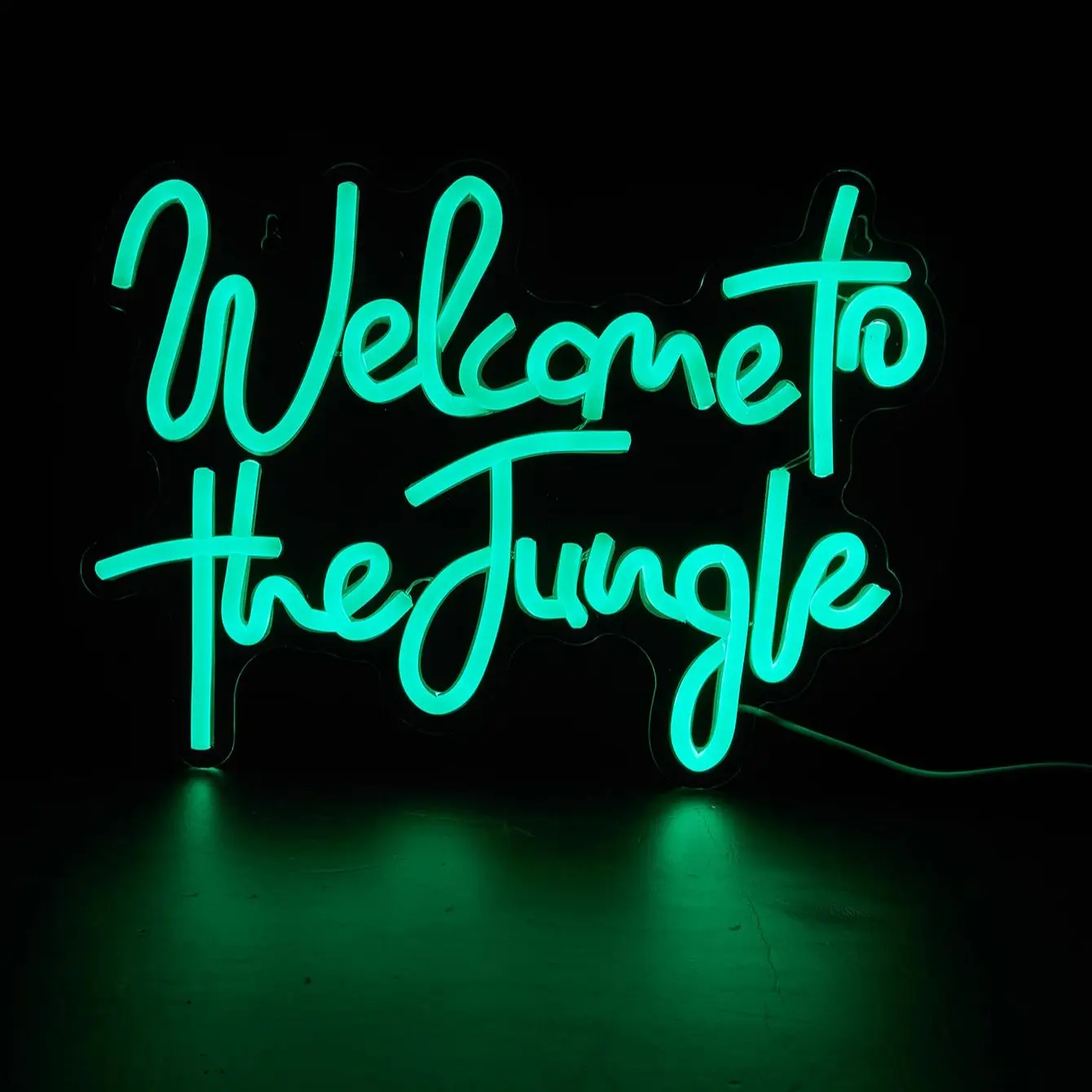 USB Powered Welcome to the Jungle Neon Sign USB Powered Welcome to the Jungle Neon Sign