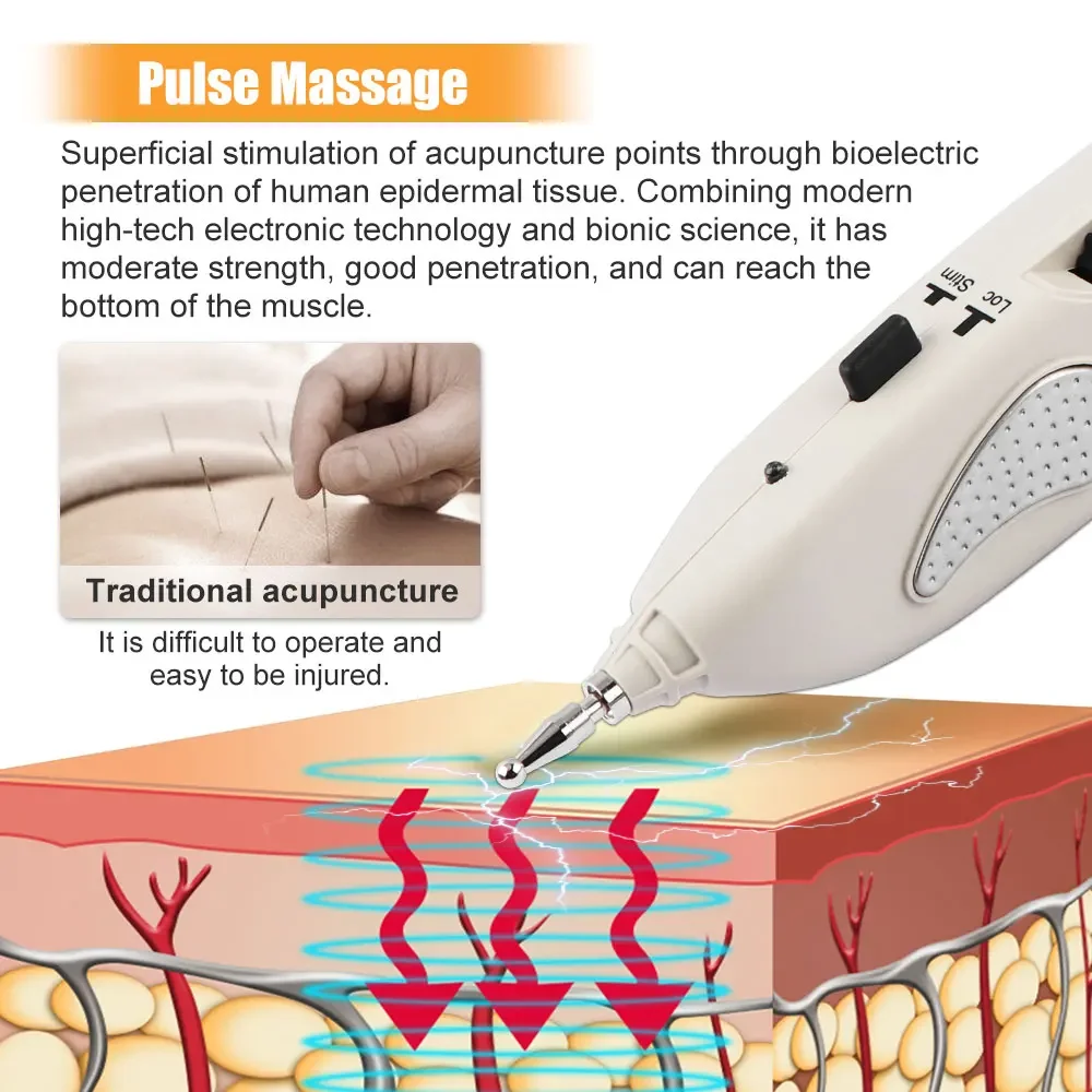 USB Rechargeable Acupuncture Pen Massage Pen Automatic Find Point Detector Electric Massager Acupressure Body Massage USB Rechargeable Acupuncture Pen Massage Pen Automatic Find Point Detector Electric Massager Acupressure Body Massage