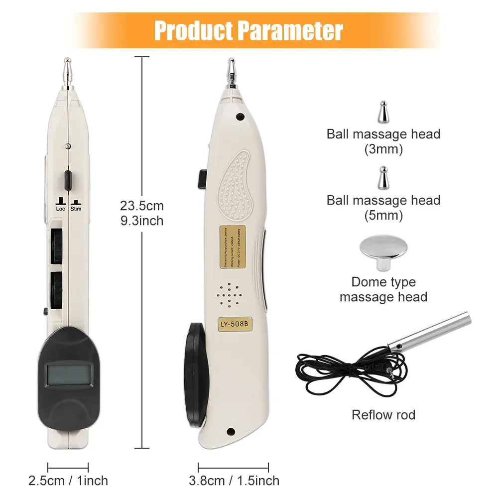 USB Rechargeable Acupuncture Pen Massage Pen Automatic Find Point Detector Electric Massager Acupressure Body Massage USB Rechargeable Acupuncture Pen Massage Pen Automatic Find Point Detector Electric Massager Acupressure Body Massage
