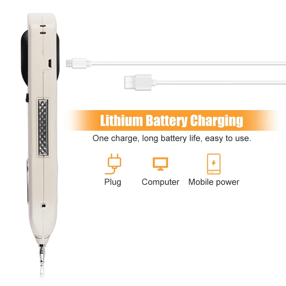 USB Rechargeable Acupuncture Pen Massage Pen Automatic Find Point Detector Electric Massager Acupressure Body Massage USB Rechargeable Acupuncture Pen Massage Pen Automatic Find Point Detector Electric Massager Acupressure Body Massage