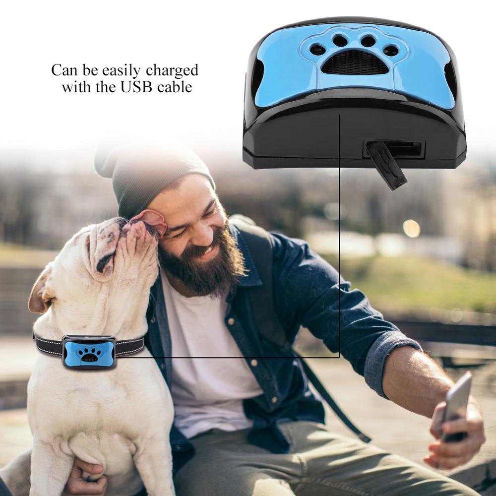 USB Rechargeable Anti Barking Collar USB Rechargeable Anti Barking Collar