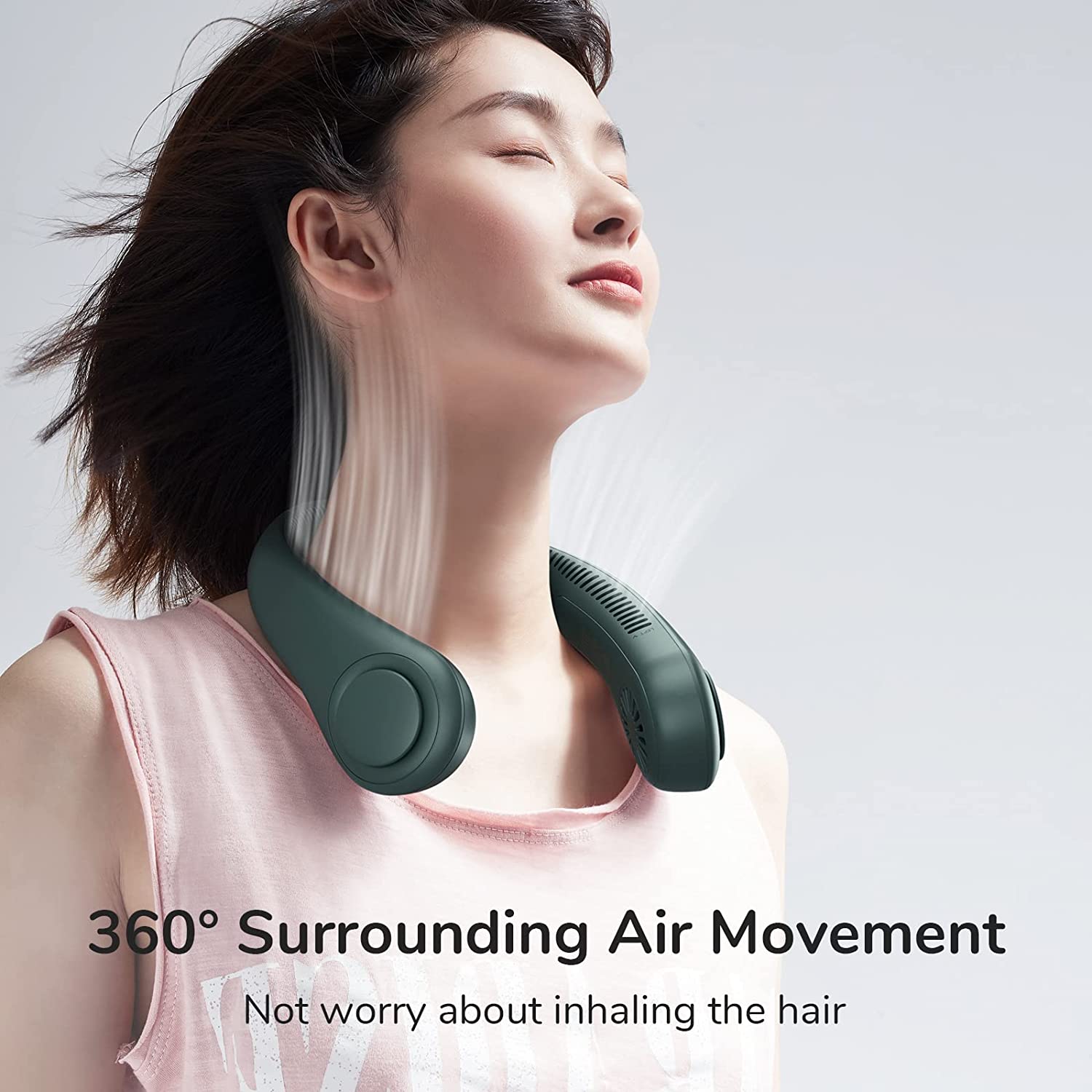 USB Rechargeable Around the Neck Fan USB Rechargeable Around the Neck Fan
