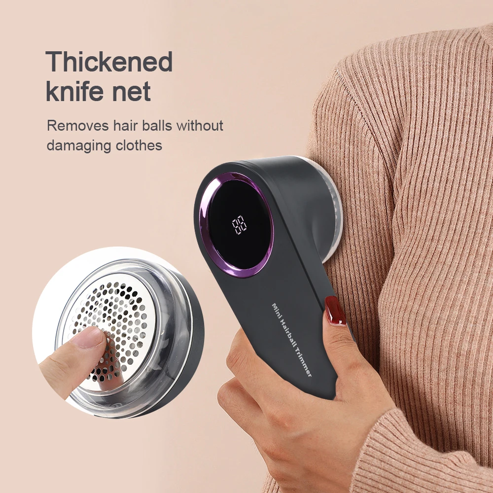 USB Rechargeable Electric Lint Remover Home Portable Hairball Trimmer Pellet Fabric Shaver For Clothes Fuzz Removing