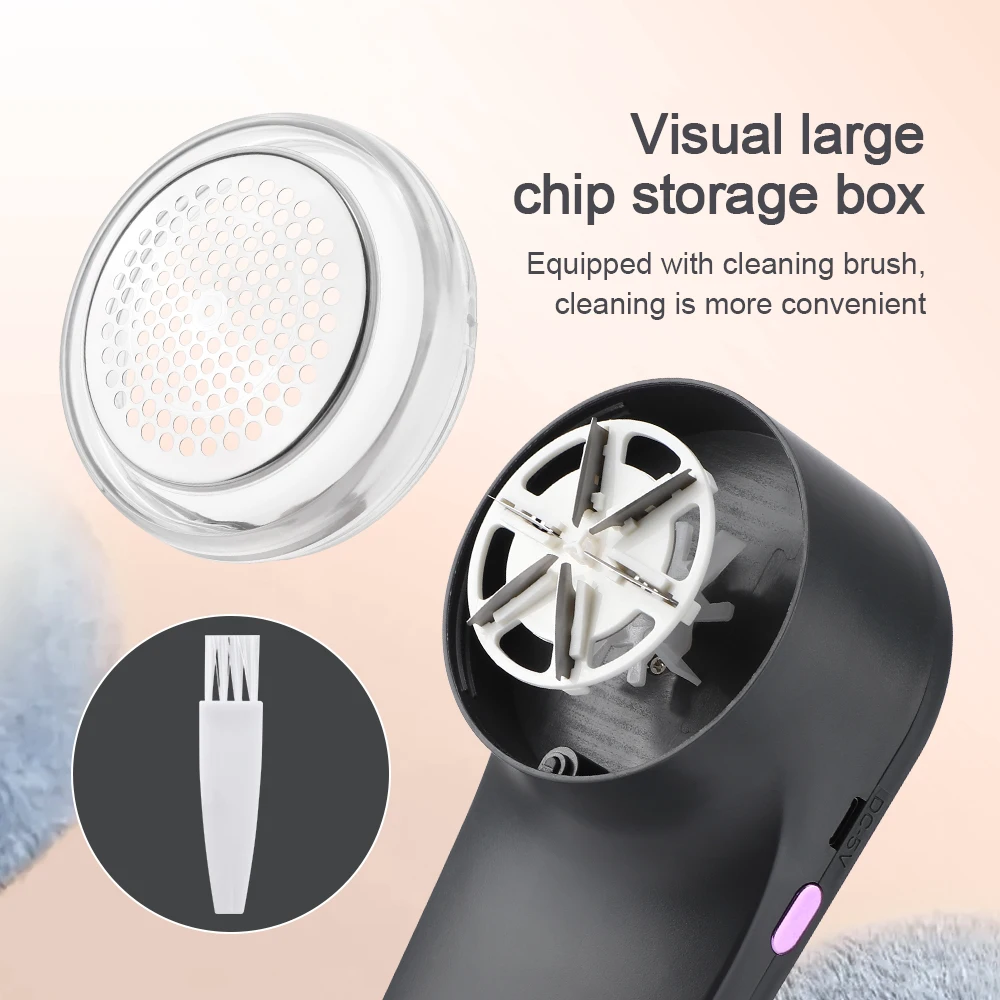 USB Rechargeable Electric Lint Remover Home Portable Hairball Trimmer Pellet Fabric Shaver For Clothes Fuzz Removing