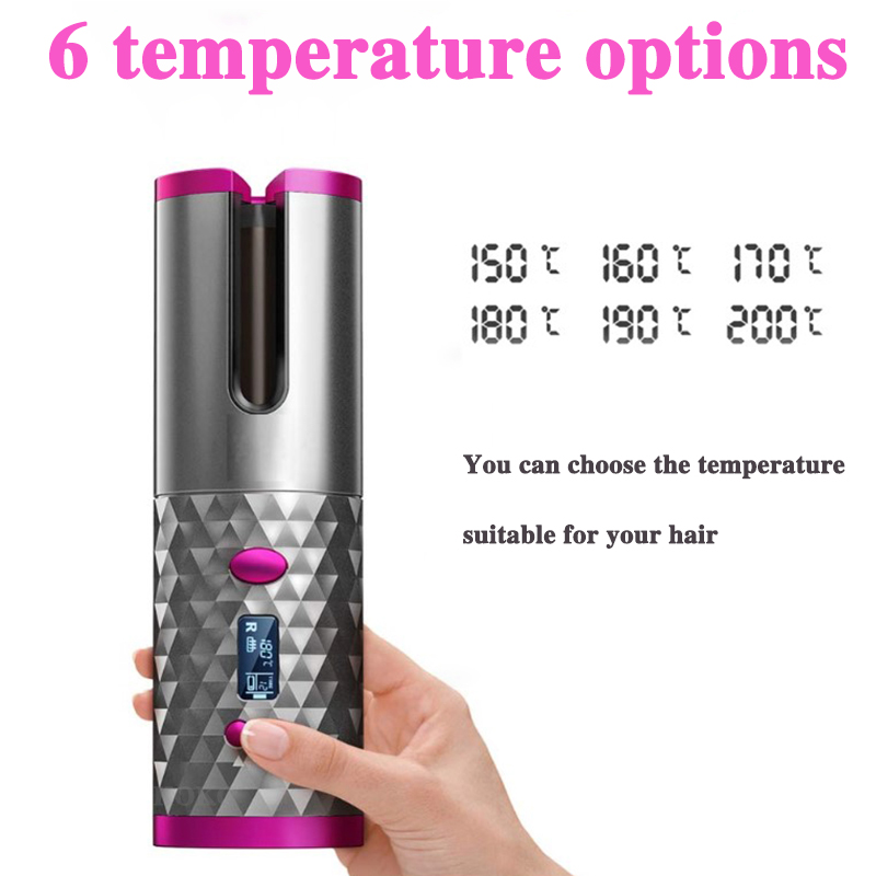 USB Rechargeable Hair Curler USB Rechargeable Hair Curler