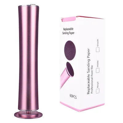 USB Rechargeable Wireless Electric Foot File Cuticle Callus Remover Machine Pedicure Tools Foot Heel Care Tool With