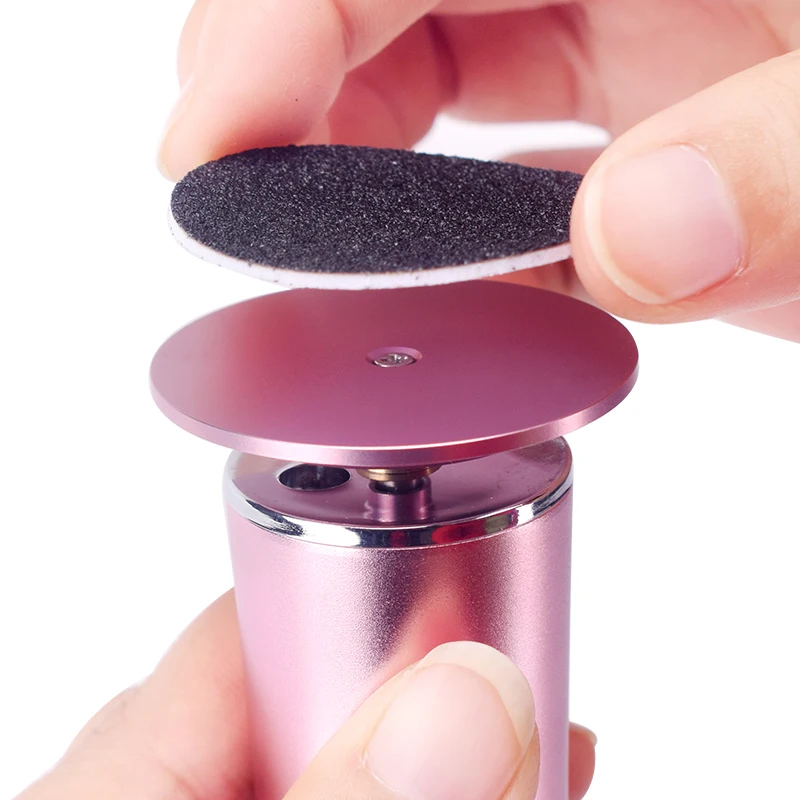 USB Rechargeable Wireless Electric Foot File Cuticle Callus Remover Machine Pedicure Tools Foot Heel Care Tool With