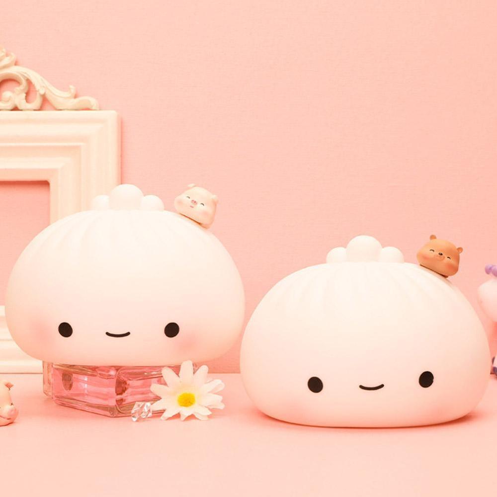 USB Silicone Dumpling Night Light USB Silicone Dumpling Night Light