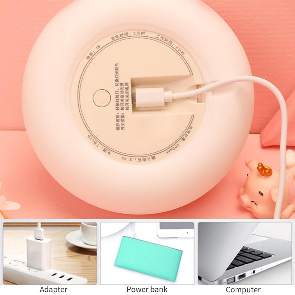 USB Silicone Dumpling Night Light USB Silicone Dumpling Night Light