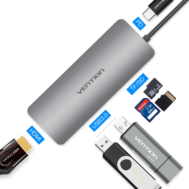 USB Type C Multifunction Adapter Hub USB Type C Multifunction Adapter Hub
