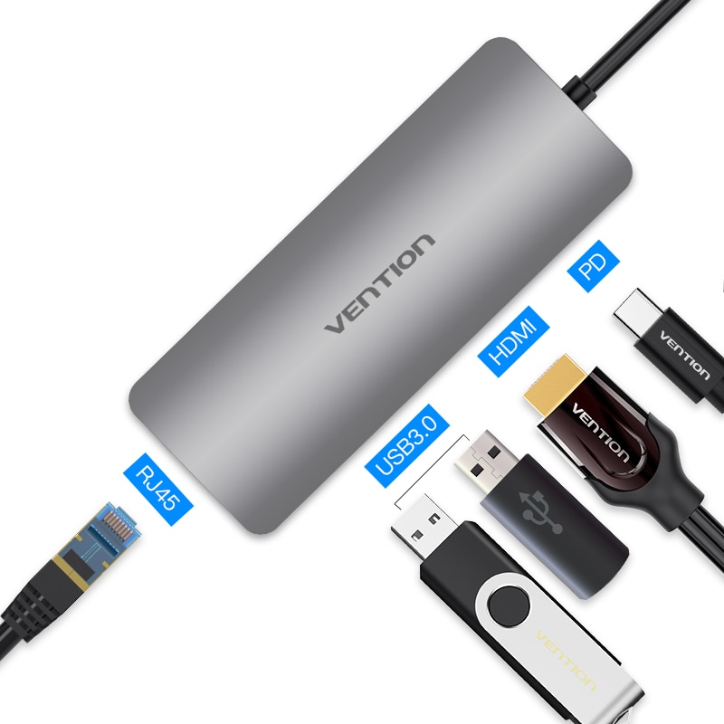 USB Type C Multifunction Adapter Hub USB Type C Multifunction Adapter Hub