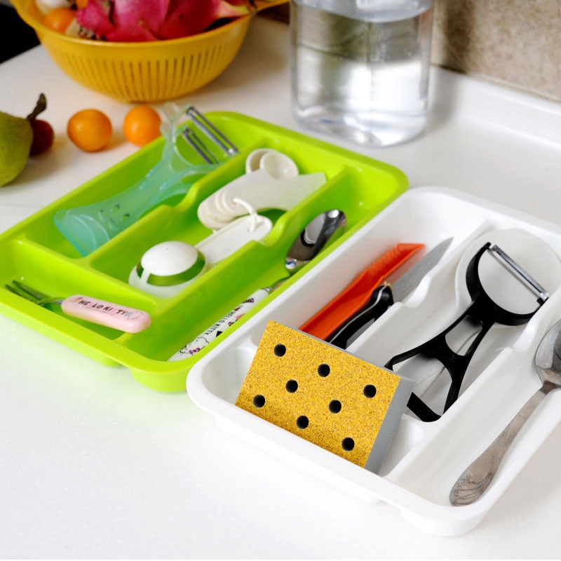 Utensil Drawer Organizer Cutlery Tray