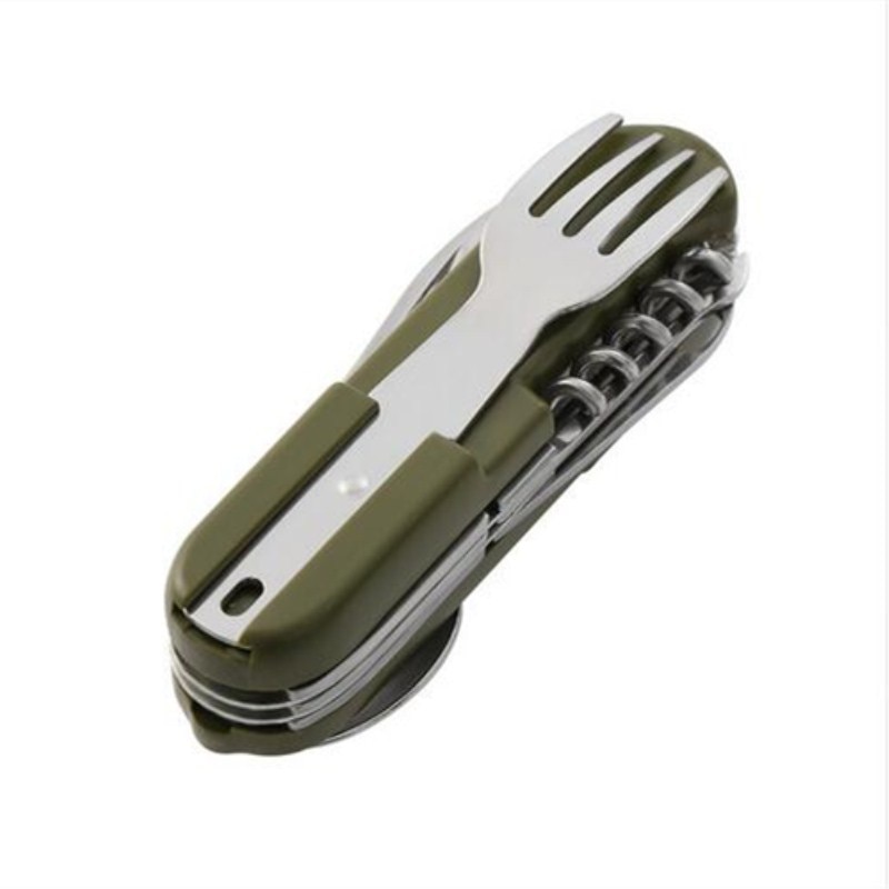 Utensil Set Folding Camping Cutlery Kit Utensil Set Folding Camping Cutlery Kit