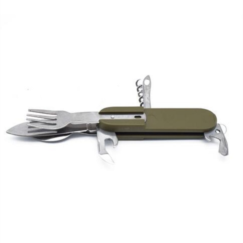 Utensil Set Folding Camping Cutlery Kit Utensil Set Folding Camping Cutlery Kit