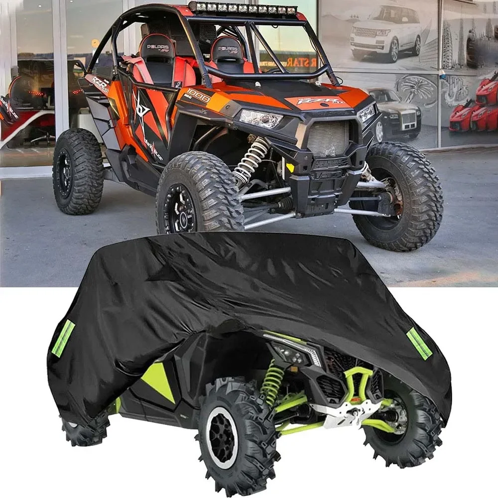 UTV Utility Vehicle Storage Cover For Can-Am Maverick X3 Defender Max HD10 HD8 Compatible with Polaris RZR 4 XP 1000 900 UTV Utility Vehicle Storage Cover For Can-Am Maverick X3 Defender Max HD10 HD8 Compatible with Polaris RZR 4 XP 1000 900