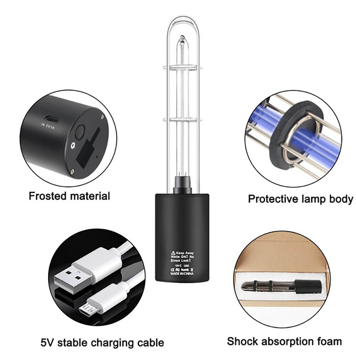 UV Disinfection Lamp Sterilizing Light UV Disinfection Lamp Sterilizing Light