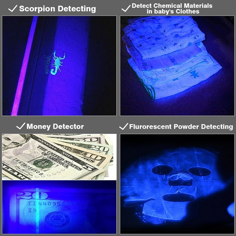 UV Flashlight Portable LED Torch UV Flashlight Portable LED Torch