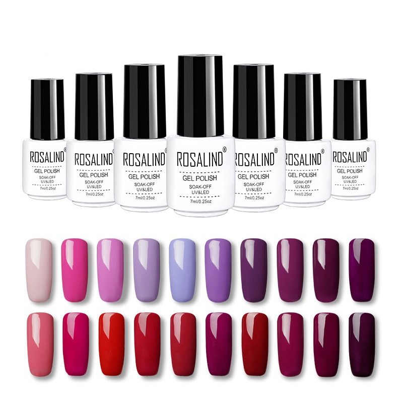 UV Gel Nail Polish French Manicure Kit