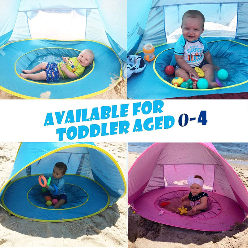 UV Protection Infant Beach Tent