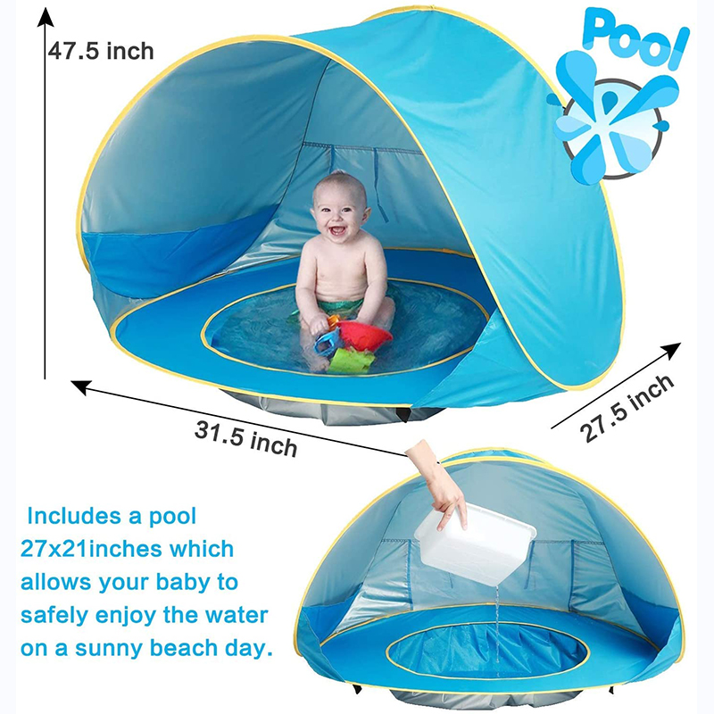 UV Protection Infant Beach Tent