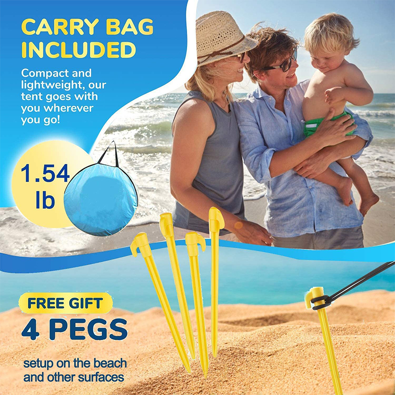 UV Protection Infant Beach Tent
