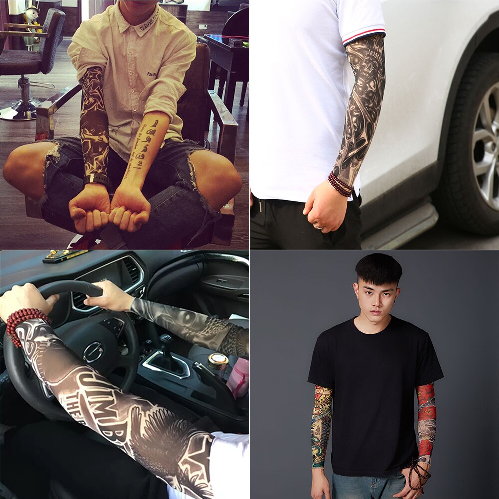 UV Resistant Fake Nylon Tattoo Sleeve UV Resistant Fake Nylon Tattoo Sleeve