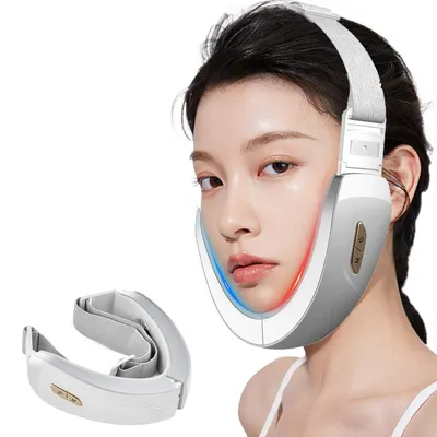 V Face Facial Machine Electric V Line Up Lift Belt Face Massage LED Face Skin Lifting Firming Beauty Device Double Chin V Face Facial Machine Electric V Line Up Lift Belt Face Massage LED Face Skin Lifting Firming Beauty Device Double Chin