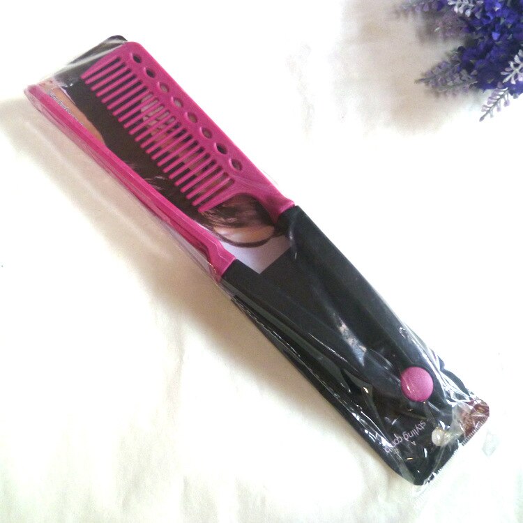 V Type Hair Straightening Comb