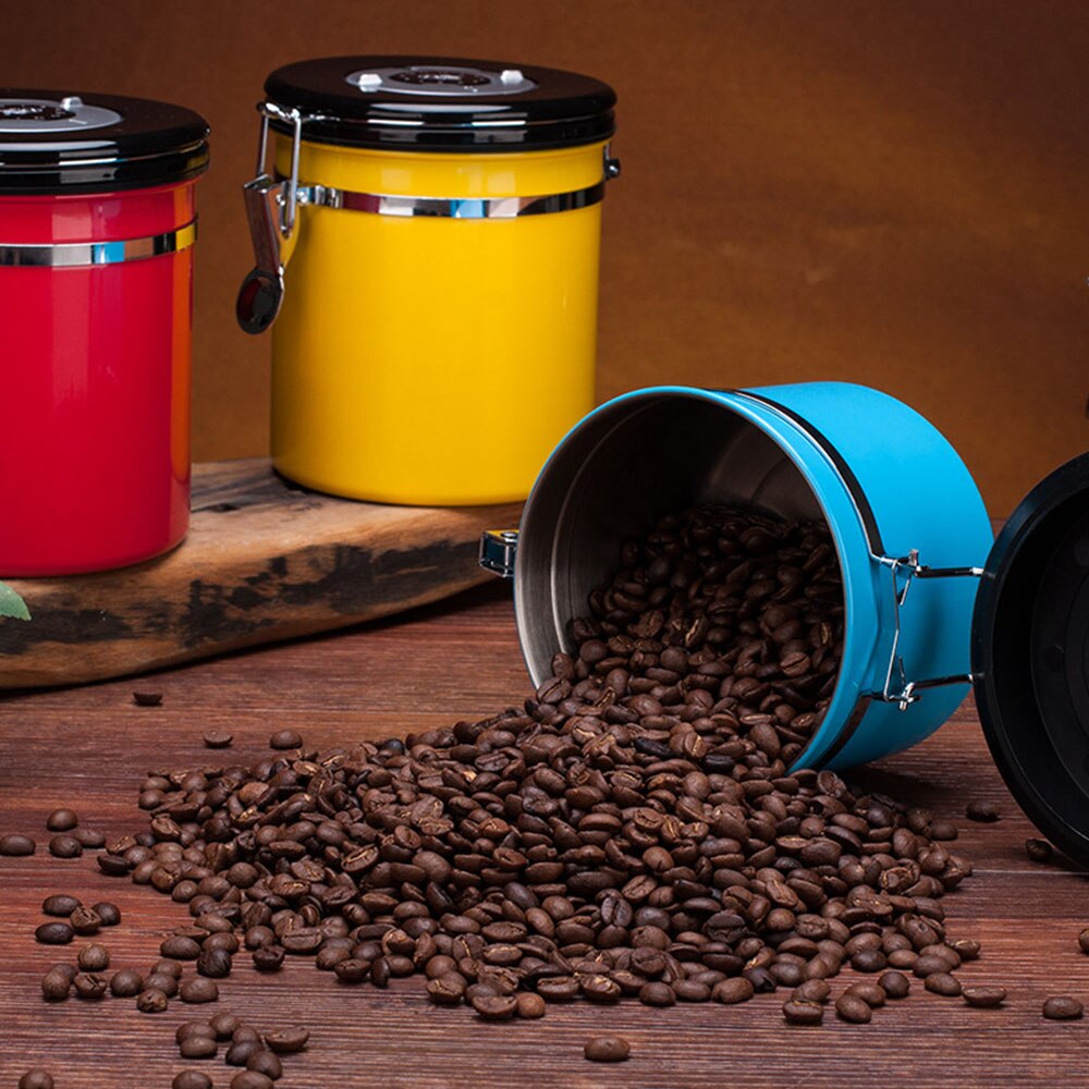 Vacuum Coffee Canister 800ml Jar Vacuum Coffee Canister 800ml Jar