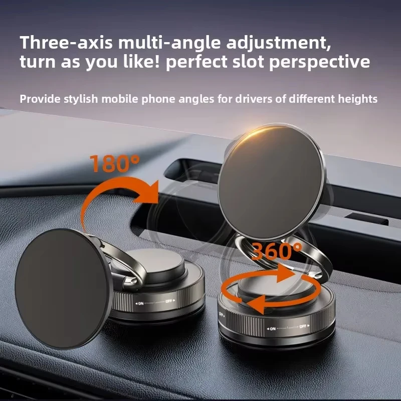 Vacuum Magnetic Phone Holder Stand, for Magsafe Suction Cup Phone MountAdjustable Swivel Lock, for Your Car/Gym/Mirror Vacuum Magnetic Phone Holder Stand, for Magsafe Suction Cup Phone MountAdjustable Swivel Lock, for Your Car/Gym/Mirror