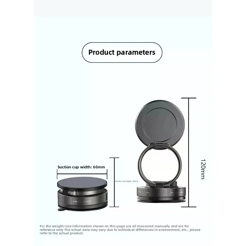 Vacuum Magnetic Phone Holder Stand, for Magsafe Suction Cup Phone MountAdjustable Swivel Lock, for Your Car/Gym/Mirror Vacuum Magnetic Phone Holder Stand, for Magsafe Suction Cup Phone MountAdjustable Swivel Lock, for Your Car/Gym/Mirror