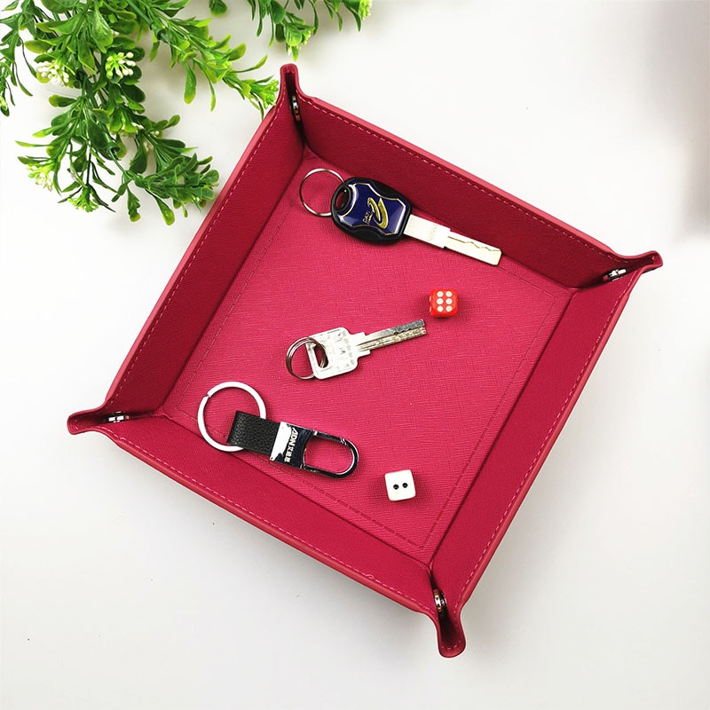Valet Tray PU Leather Box Valet Tray PU Leather Box