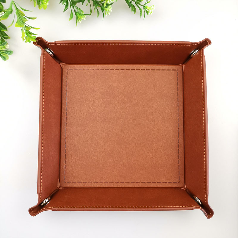 Valet Tray PU Leather Box Valet Tray PU Leather Box