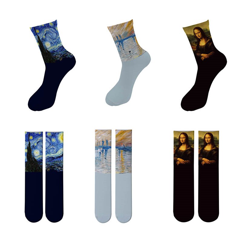 Van Gogh Socks Fashionwear Van Gogh Socks Fashionwear
