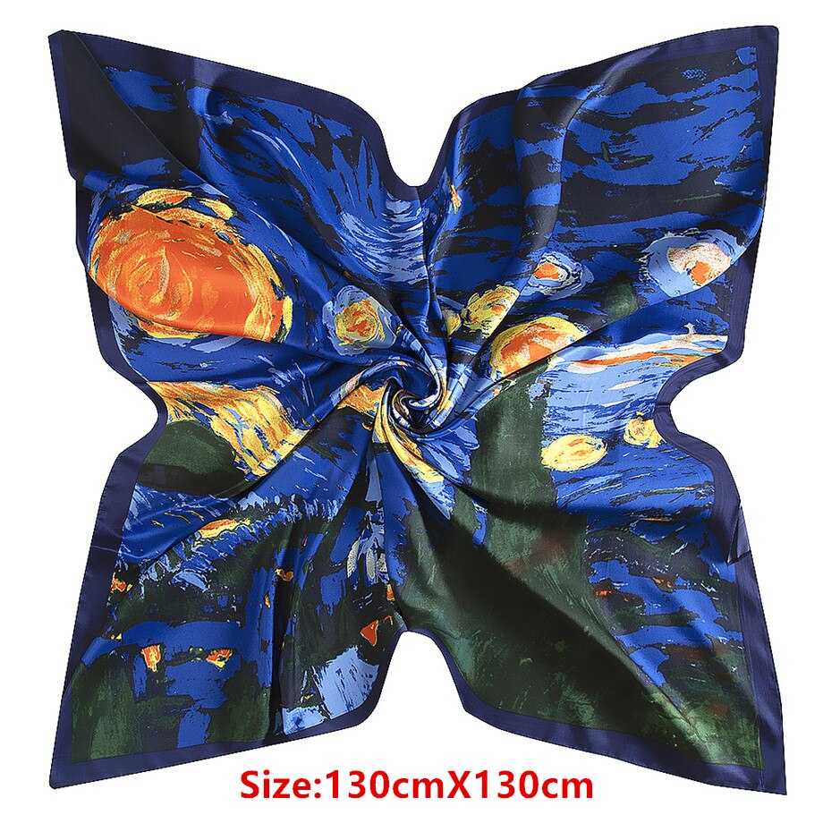 Van Gogh Starry Scarf Van Gogh Starry Scarf