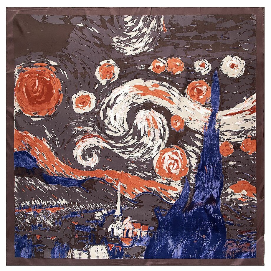 Van Gogh Starry Scarf Van Gogh Starry Scarf